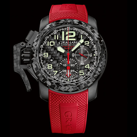 Graham London Watch replica CHRONOFIGHTER OVERSIZE SUPERLIGHT CARBON 2CCBK.B11A.K95K